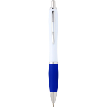 Logotrade corporate gift image of: Nash recycled plastic ballpoint pen (black ink)