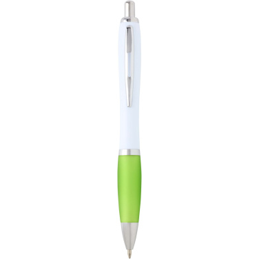 Logotrade business gift image of: Nash recycled plastic ballpoint pen (black ink)