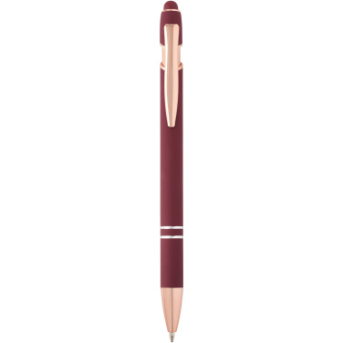 Logotrade corporate gift image of: Nanna ballpoint pen with rose gold finish (blue ink)