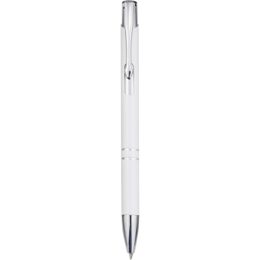 Logotrade business gift image of: Moneta recycled aluminium ballpoint pen (blue ink)