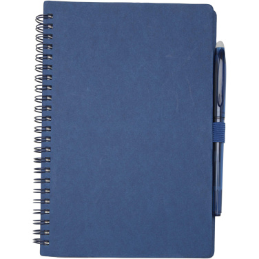 Logo trade promotional products picture of: Slate reusable soft cover notebook and pen set (black ink)