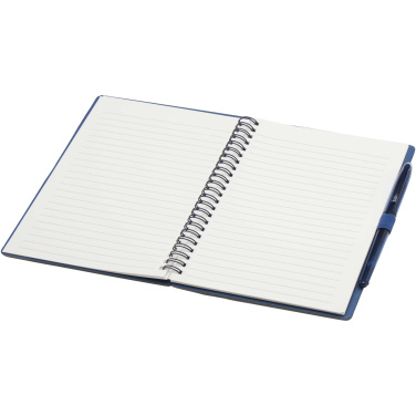 Logotrade promotional giveaway image of: Slate reusable soft cover notebook and pen set (black ink)