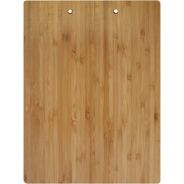 Logo trade promotional items image of: Tavula bamboo clipboard