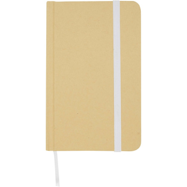 Logotrade promotional merchandise photo of: Reed A6 recycled hard cover notebook with plain pages