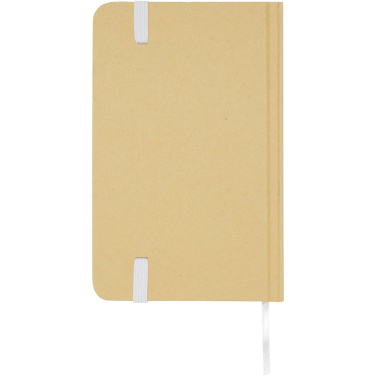 Logotrade promotional gift image of: Reed A6 recycled hard cover notebook with plain pages