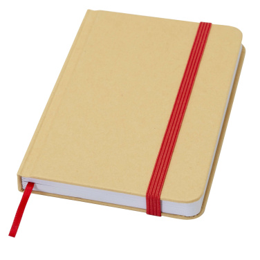 Logotrade promotional merchandise photo of: Reed A6 recycled hard cover notebook with plain pages