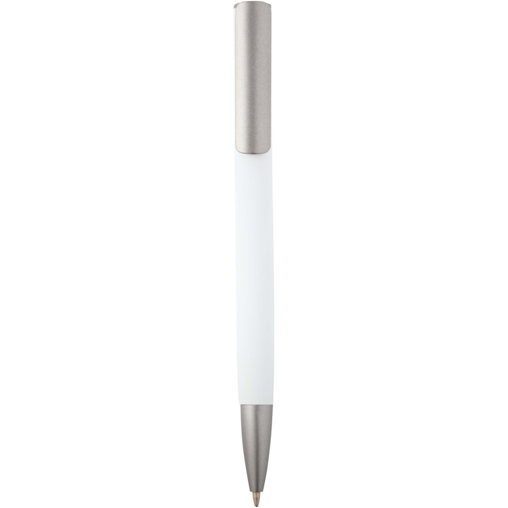 Logotrade corporate gift image of: Ziguur recycled aluminium ballpoint pen (black ink)