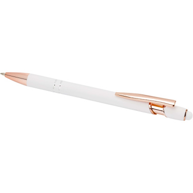 Logo trade business gifts image of: Nanna ballpoint pen with rose gold finish (black ink)