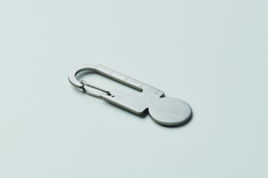 Logo trade promotional product photo of: Multifunctional key ring token