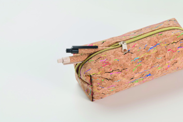 Logotrade promotional giveaways photo of: Coloured cork pencil case