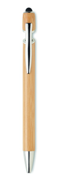 Logo trade advertising product photo of: Ball pen in bamboo