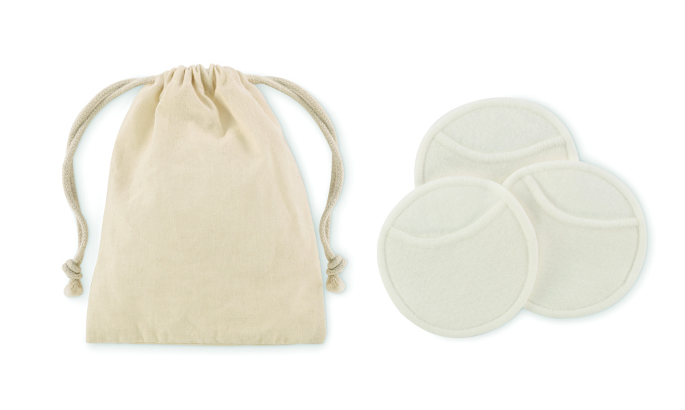 Logotrade promotional merchandise photo of: Reusable face cleaning pad set