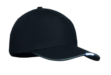 Logotrade advertising products photo of: 5 panel LED cotton cap 220gr/m²