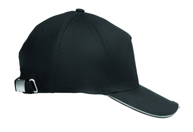 Logotrade promotional giveaway picture of: 5 panel LED cotton cap 220gr/m²