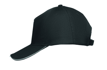 Logo trade promotional items picture of: 5 panel LED cotton cap 220gr/m²