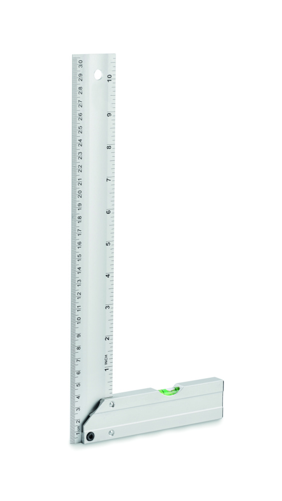 Logotrade promotional merchandise picture of: Aluminium level ruler 30 cm