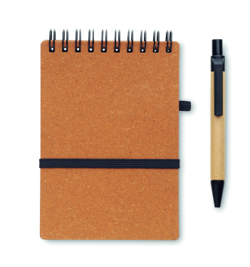 Logotrade business gift image of: Recycled notebook with ball pen