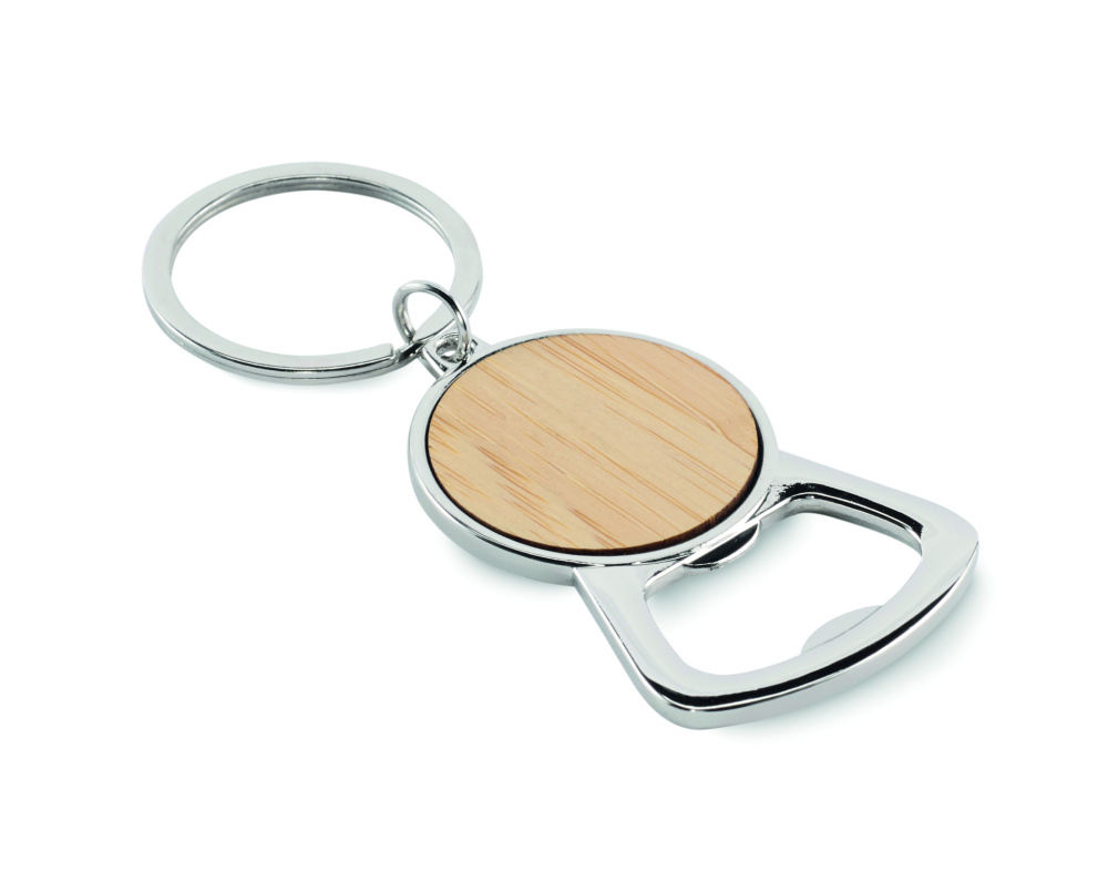 Logo trade advertising products picture of: Recycled aluminium key ring