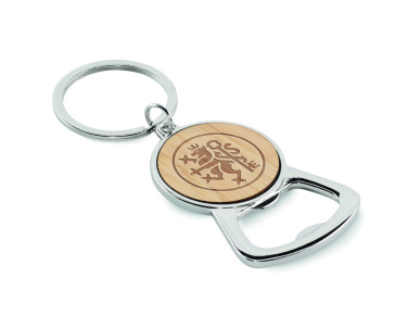 Logo trade corporate gifts picture of: Recycled aluminium key ring