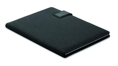 Logo trade promotional gifts image of: A4 folder and wireless charger