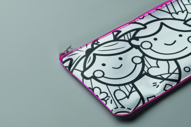 Logo trade advertising products picture of: Pencil case with markers