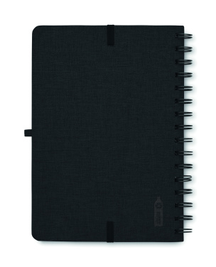 Logotrade business gift image of: A5 notebook with phone holder