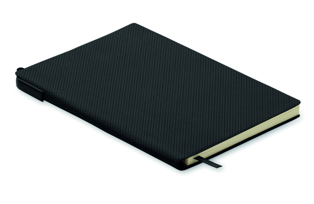 Logo trade business gift photo of: A5 PU notebook with pen