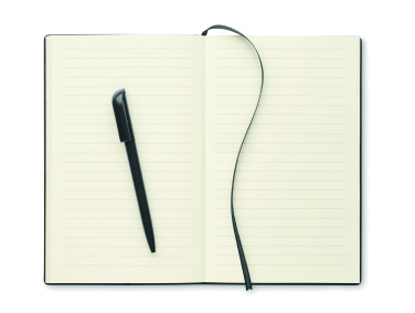 Logo trade corporate gift photo of: A5 PU notebook with pen