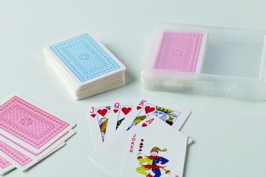 Logo trade promotional items picture of: Set of classic playing cards