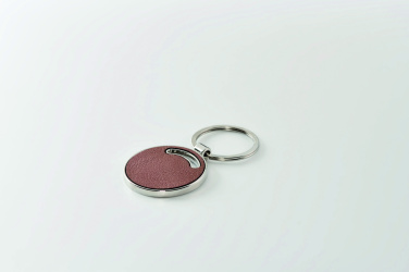 Logo trade promotional giveaway photo of: Round shape key ring