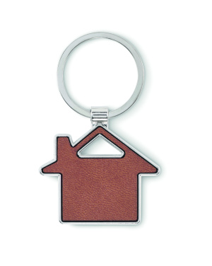 Logotrade promotional giveaways photo of: House shaped key ring