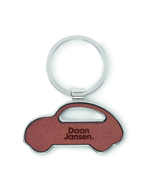 Logotrade promotional giveaway picture of: Car shaped key ring