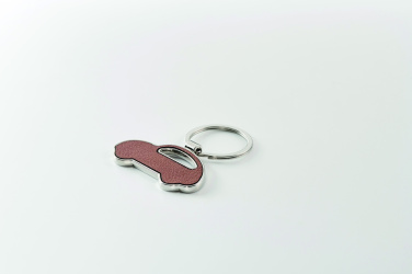 Logotrade promotional giveaway image of: Car shaped key ring