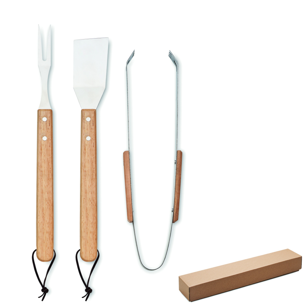 Logotrade promotional item picture of: Oakwood barbecue set