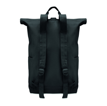 Logo trade promotional gift photo of: Roll top backpack 390 gr/m²