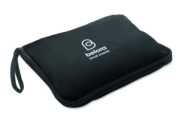 Logo trade promotional products picture of: 2 in 1 travel blanket set