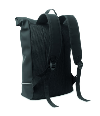 Logotrade promotional giveaways photo of: Laptop 15" roll top PU backpack