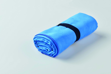 Logo trade promotional merchandise picture of: Double sided microfibre towel