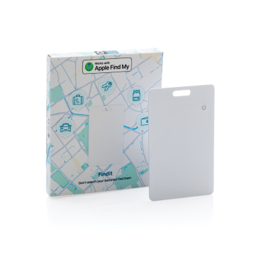 Logo trade promotional merchandise image of: Findcard RCS recycled plastic item finder card