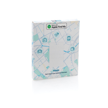 Logo trade promotional products image of: Findcard RCS recycled plastic item finder card