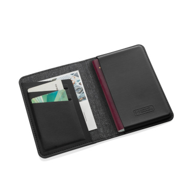 Logotrade advertising product picture of: Trackmate RCS rpolyester passport holder worldwide locating