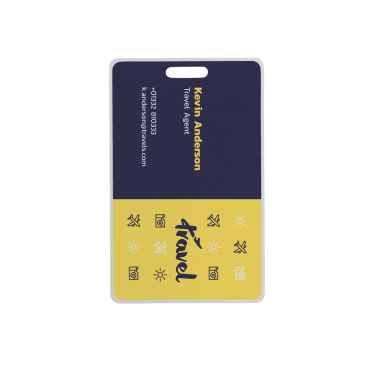 Logo trade promotional merchandise image of: Findit RCS rplastic ultra-thin finder card rechargeable