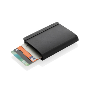 Logo trade promotional merchandise picture of: Seekcard RCS rpolyester card wallet with worldwide locating