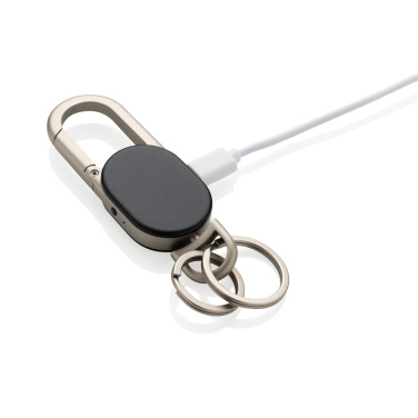 Logotrade promotional giveaway image of: Keyfinder keychain with worldwide locating and USB C