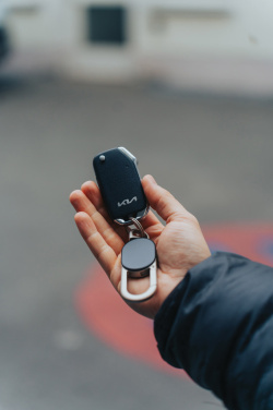 Logotrade promotional item image of: Keyfinder keychain with worldwide locating and USB C