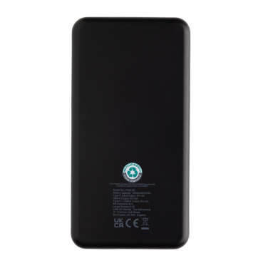 Logo trade corporate gift photo of: Boostcore RCS recycled plastic powerbank 10.000mAh USB C