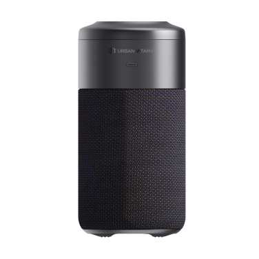 Logo trade corporate gifts image of: Urban Vitamin Anaheim RCS recycled 10W speaker 15W charger