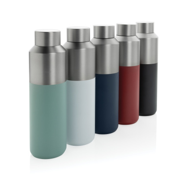 Logo trade promotional gifts picture of: Fluid RCS certified recycled steel water bottle 600ml