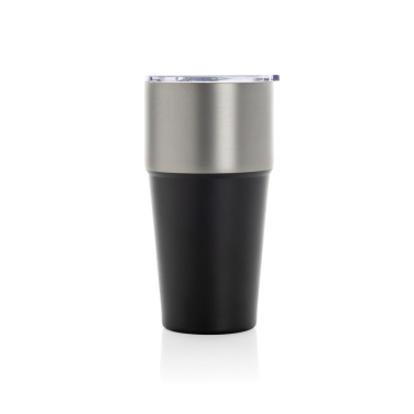 Logo trade advertising products image of: Fluid RCS certified recycled steel tumbler 500ml