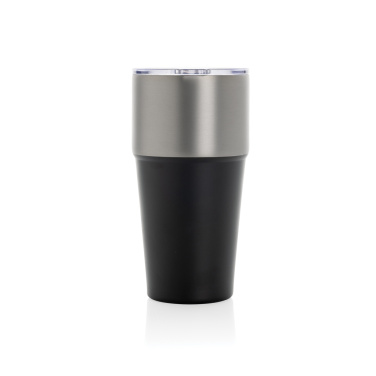 Logo trade corporate gifts image of: Fluid RCS certified recycled steel tumbler 500ml